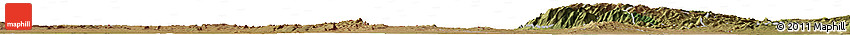 Satellite Horizon Map of Savala