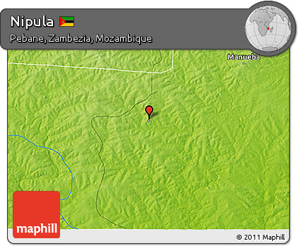 Physical 3D Map of Nipula