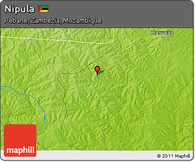 Physical 3D Map of Nipula
