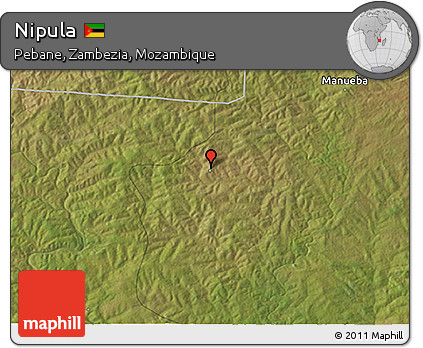 Satellite 3D Map of Nipula
