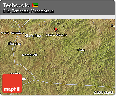 Satellite 3D Map of Techocolo