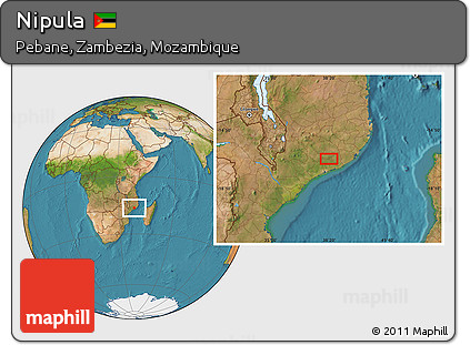 Satellite Location Map of Nipula
