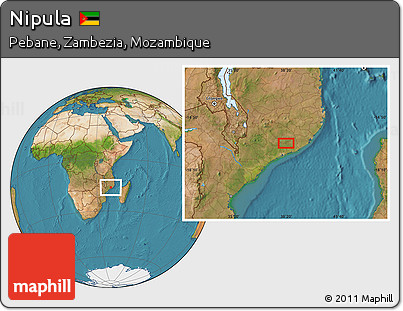 Satellite Location Map of Nipula