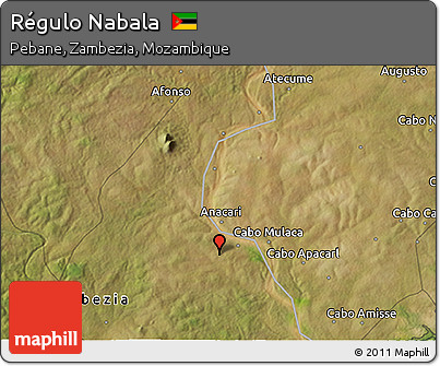 Satellite 3D Map of Régulo Nabala
