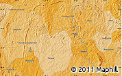 Political Map of the area around 16° 29' 14" S, 50° 4' 30" W