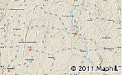 Shaded Relief Map of Capela