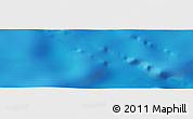Physical Panoramic Map of the area around 16° 29' 14" S, 5° 1' 30" W