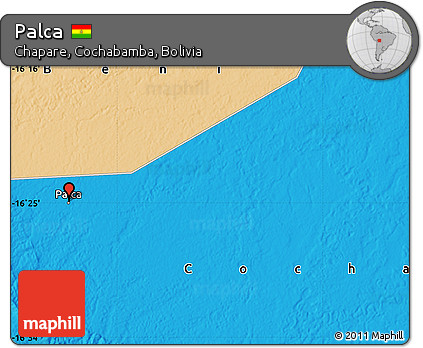 Political Map of Palca
