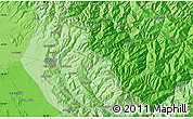 Political Map of the area around 16° 29' 14" S, 67° 55' 30" W