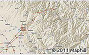 Shaded Relief Map of La Paz