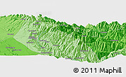 Political Panoramic Map of the area around 16° 29' 14" S, 67° 55' 30" W