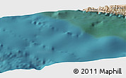 Satellite Panoramic Map of the area around 16° 29' 14" S, 73° 52' 30" W