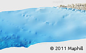 Shaded Relief Panoramic Map of the area around 16° 29' 14" S, 73° 52' 30" W