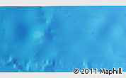 Physical 3D Map of the area around 16° 29' 14" S, 78° 58' 29" W
