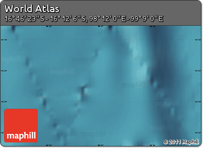 Satellite Map of the Area around 16° 29' 14" S, 98° 40' 30" E