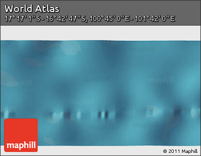 Satellite 3D Map of the Area around 16° 59' 54" S, 101° 13' 29" E