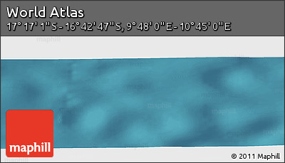 Satellite Panoramic Map of the Area around 16° 59' 54" S, 10° 16' 30" E