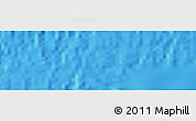 Physical Panoramic Map of the area around 16° 59' 54" S, 110° 25' 30" W