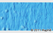 Physical 3D Map of the area around 16° 59' 54" S, 111° 16' 30" W