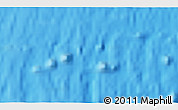 Physical 3D Map of the area around 16° 59' 54" S, 112° 7' 30" W