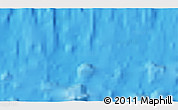 Physical 3D Map of the area around 16° 59' 54" S, 117° 13' 29" W