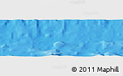Physical Panoramic Map of the area around 16° 59' 54" S, 117° 13' 29" W