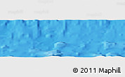 Political Panoramic Map of the area around 16° 59' 54" S, 117° 13' 29" W