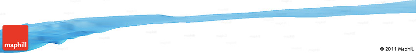 Shaded Relief Horizon Map of the Area around 16° 59' 54" S, 118° 13' 29" E