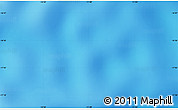 Physical Map of the area around 16° 59' 54" S, 11° 49' 29" W