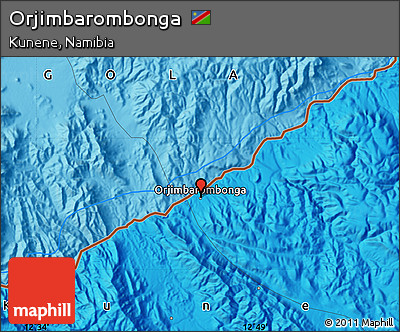 Political Map of Orjimbarombonga