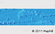 Shaded Relief Panoramic Map of the area around 16° 59' 54" S, 147° 49' 29" W
