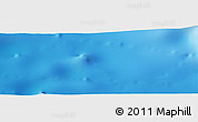 Shaded Relief Panoramic Map of the area around 16° 59' 54" S, 152° 4' 29" W