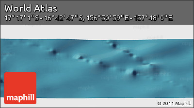 Satellite Panoramic Map of the Area around 16° 59' 54" S, 157° 19' 29" E