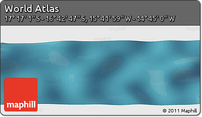 Satellite Panoramic Map of the Area around 16° 59' 54" S, 15° 13' 29" W