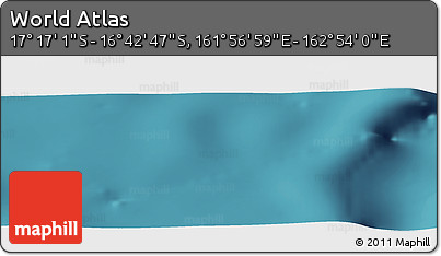 Satellite Panoramic Map of the Area around 16° 59' 54" S, 162° 25' 30" E