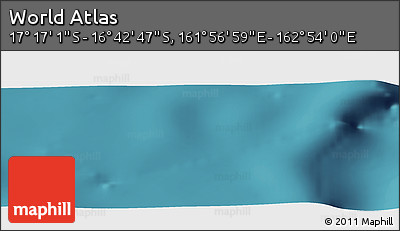 Satellite Panoramic Map of the Area around 16° 59' 54" S, 162° 25' 30" E