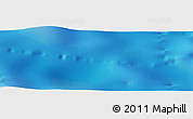 Physical Panoramic Map of the area around 16° 59' 54" S, 164° 7' 30" E