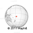 Outline Map of the Area around 16° 59' 54" S, 175° 1' 30" W, rectangular outline