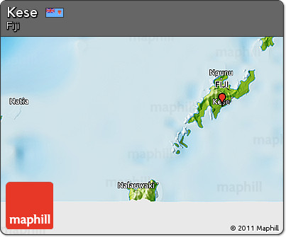 Physical 3D Map of Kese