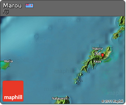 Satellite 3D Map of Marou