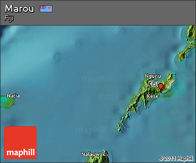Satellite 3D Map of Marou