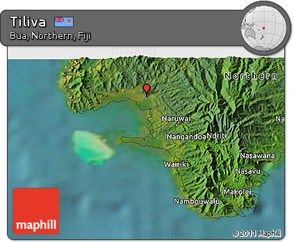 Satellite 3D Map of Tiliva