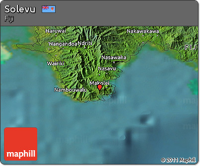 Satellite 3D Map of Solevu