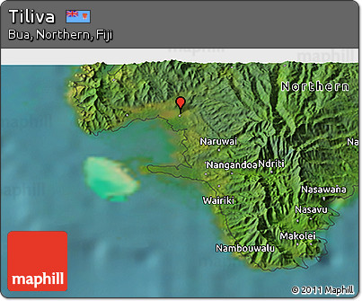 Satellite 3D Map of Tiliva
