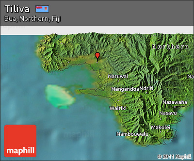 Satellite 3D Map of Tiliva