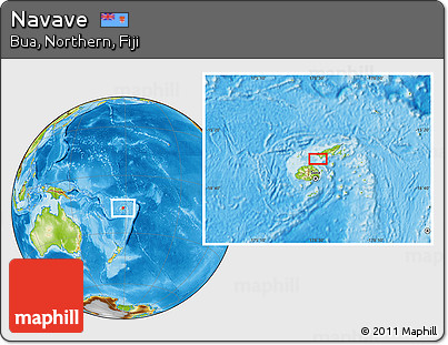 Physical Location Map of Navave