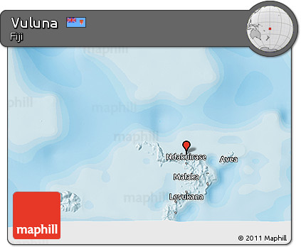 Political 3D Map of Vuluna