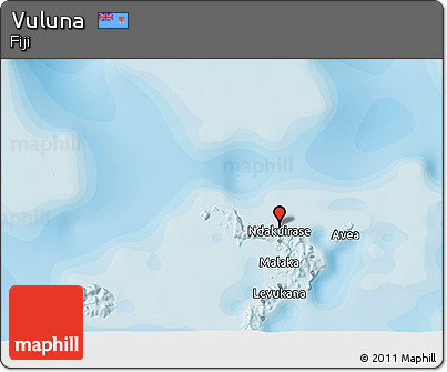 Political 3D Map of Vuluna
