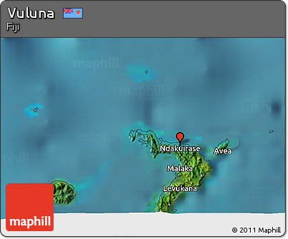 Satellite 3D Map of Vuluna