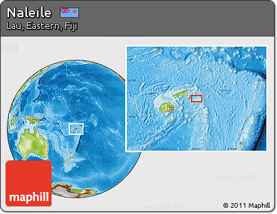 Physical Location Map of Naleile